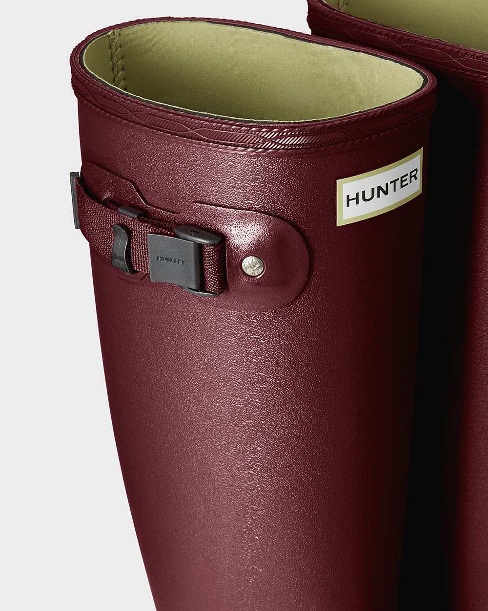 Botas De Altas Hunter Mujer Moradas Rojas Norris Field Neoprene Lined 168243-HXE